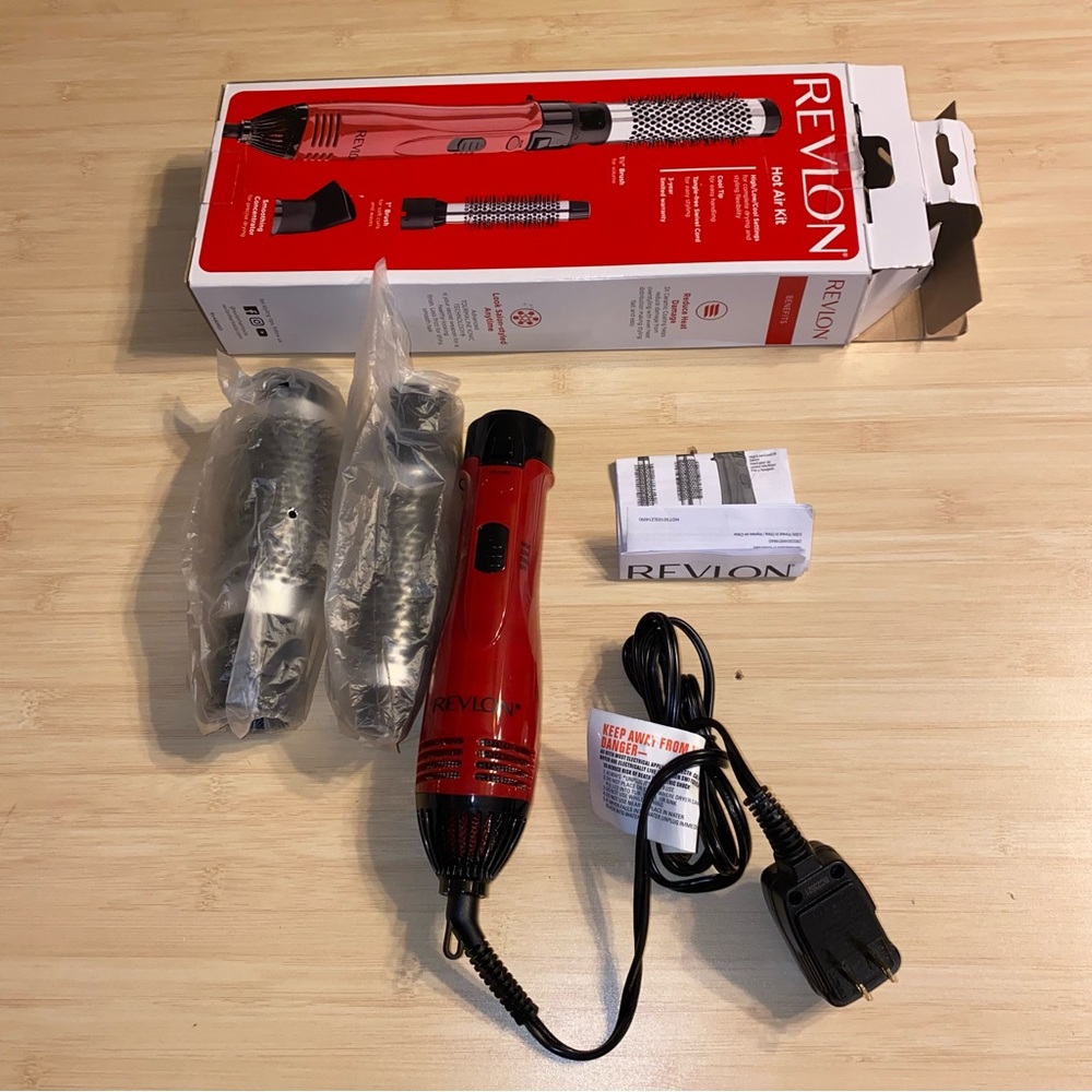 Revlon All In One Style Hot Air Kit Curl & Volumize In Box - Picture 2 of 8